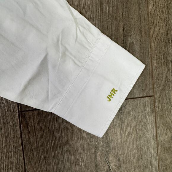 J.Crew Étienne Maura Oversized Fit Shirt WMNS L White BY733 Button Up Relaxed LS - Picture 6 of 9